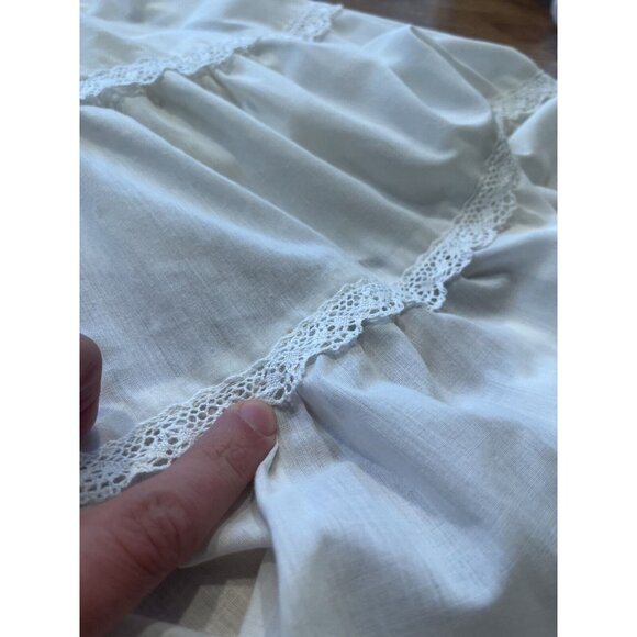 Vintage Gunne Sax Jessica By Jessica San Francisco 1970’s Size 9 White Frilly - Picture 5 of 16
